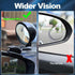 Biqing Car Blind Spot Mirrors,Universal Modified Rearview Mirror Multifunction Adjustable Car Auxiliary Wide Angle Mirror Blind Spot Side Rear Vie...