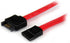 StarTech.com 0.3m SATA Extension Cable - 30cm 7 pin SATA Extension - 7 pin SATA Extension Cable - 7 pin SATA Extension cord, Red, 1 Count (Pack of...