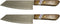 Set of 2 KIWI Brand deba Style Flexible Stainless Steel Knives # 171....