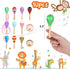 MCPINKY 10PCS Toddler Maracas Toys, Mini Wooden Maracas for Kids Musical Instruments Wooden Shakers Baby Musical Toys Infant Learning Maracas Toys...