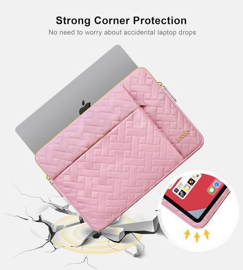 Lacdo 14 Inch Laptop Sleeve Case for HP Lenovo Dell ASUS Chromebook 14 / HP Pavilion Stream 14 / Dell Inspiron 14 / Lenovo IdeaPad 14 / Aspire/ASU...