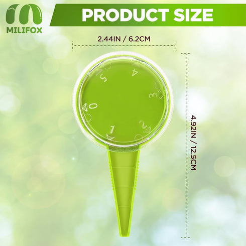 Plant Flower Seed Dispenser Adjustable - Plastic Bulb Planting Tools - Garden Seed Dibber Tool for Planting...