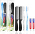 30 Pack Disposable Toothbrushes with Toothpaste and Comb for Homeless Individually Wrapped,10g Travel Toothpaste,7inch Black Hair Comb,Soft Bristl...