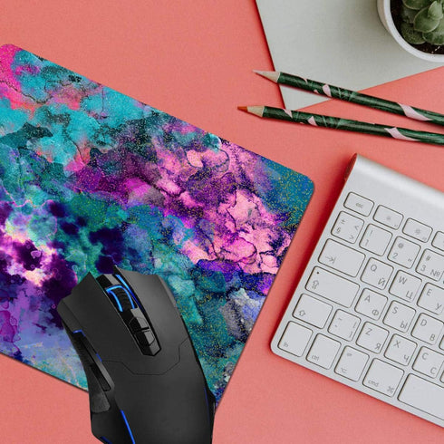 Mouse Pad,Inky Watercolor Painting Computer Mouse Pads Desk Accessories Non-Slip Rubber Base,Mousepad for Laptop Mouse...