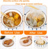 48 Sheets Oil Absorbing Paper for Food Oil Blotting Sheets for Cooking Fried food Oil Absorbing Paper for Soup to Remove Oil Scum Kitchen Oil Abso...
