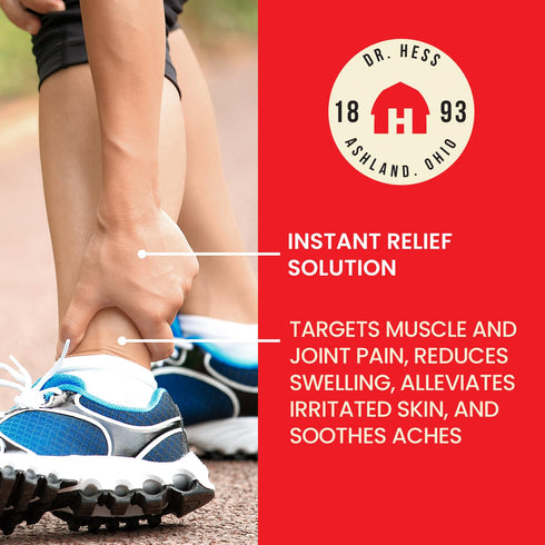 Dr. Hess Spray, Extra Strength Natural Joint & Muscle Relief for Sports Injuries, Arthritis, Swelling & Aching, with Aloe, Arnica, Tea Tree Oil & ...