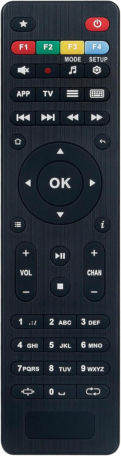 Replace Remote Control Compatible with MAG 250 MAG 254 MAG 256 MAG 257 MAG 322 MAG256w1 MAG250 MAG254 MAG256 MAG257 MAG322 MAG322W1 MAG350 MAG424 ...