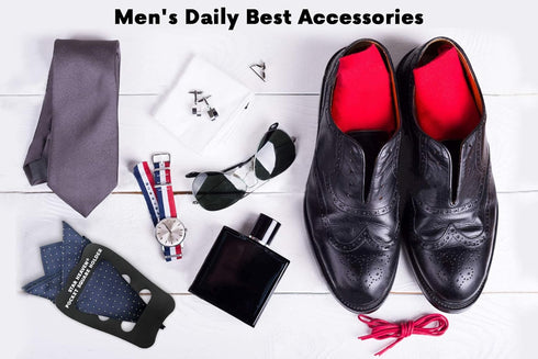 Pocket Squares Holder For Men, Best Accessories for Suits, Tuxedos,Vests and Dinner Jackets, 5Pack Assorted....