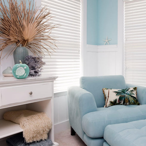 Needzo Turquoise Faux Pumpkins Nautical Bathroom Decor for Vacation Homes, Fall at The Beach Fake Pumpkin with Glittery Painted Turtle, 7 Inches...