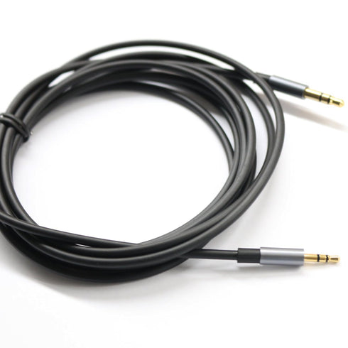 Black 3ft Gold Plated Design 3.5mm Male to 2.5mm Male Car Auxiliary Audio Cable Cord Headphone Connect Cable for Apple, Android Smartphone, Tablet...