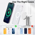 Wireless Charger 3 in 1 Charger Station Fast iPhone Charging Station with Adapter for 15,14,13,12 Pro/Max/Mini/Plus, iWatch 8/7/6/SE/5/4/3/2 and A...