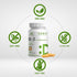 DEAL SUPPLEMENT Vitamin B2 400mg (Riboflavin) | with Magnesium Glycinate 400mg, 240 Capsules – 2 in 1 Support Healthy Nervous System, Mood, Blood ...