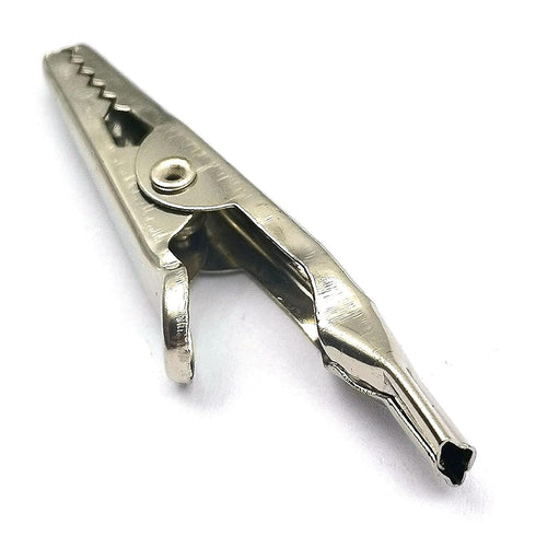 2 Pair Silicone Alligator Clips Set, Professional 1000V 10A Alligator Clip Test Kit, Banana Test Lead Probe Clip, Test Extension Compatible with F...