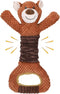 Squeaky Dog Toys for Large Dogs, Plush Tug of War Dog Toy with Crinkle Paper, Interactive Dog Pull Toy for Puppy, Small, Medium, and Large Dogs...