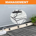 140 Pack 3/4" Zip Tie Adhesive Mounts Self Adhesive Cable Base Holders with Multi-Purpose Tie wire clips with screw hole,Anchor stick on wire hold...
