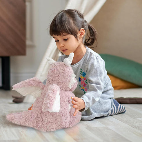 Little Flying Dragon - Cute Stuffed Animal Plush Toy - Adorable Soft Dragons Toy Plushies and Gifts - Perfect Present for Kids (Pink,7.87in/20cm)...