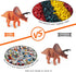 12PCS Realistic Mini Dinosaur Toy Set for Dino Party Cupcake Toppers Dinosaur Figures 3 Inch for Girls Boys Kids Toddlers Birthday Gift...