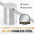 HITSLAM 18 Inch Brushed Nickel Towel Bar, SUS304 Stainless Steel Single Base Towel Rack Wall Mounted, Modern Home Decor Bathroom Towel Holder with...