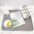 2Pack Large Dish Drying Mat for Kitchen Counter,24 x 17 Inch Microfiber Absorbent Dish Drying Pad,Large Size Dishes Drainer Mats for Countertops,S...