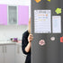 Dry Erase Grocery List for Fridge - 4.5 x 8.5 in Dry Erase Shopping List for Fridge Magnetic Grocery List Dry Erase Small Grocery List Whiteboard ...