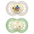 MAM Original Night Pacifiers, Binky Pacifier for 6-16 Months, BPA-Free Silicone, Glows in The Dark, Best for Newborn Babies, Developed with Medica...