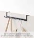 YAMAZAKI home Smart Wide Over the Door Rack, Black...