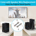 Pair of Speaker Wall Mount for Samsung Speaker Mount with Speaker Wire Surround Sound Speaker Mount Brackets for Samsung Rear Speaker SWA 8500S/90...