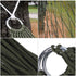 Hammock, Outdoor Nylon Mesh Rope Hammock Comfortable Hanging Bed for Outdoor Camping...