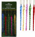 Kurt Adler 5.25-Inch Glass Multicolored Icicle Ornament 12 Piece Box Set...