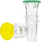 YZC Lemon Squeezer – 2-Pack Lemon-Juicer – BPA-Free Plastic Lime Juicer– Compact Juice Extractor Citrus Press with Lid – Squeeze Lime for Cocktail...