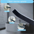 4 PCS Hard Bristle Crevice Cleaning Brush, Multifunctional Gap Cleaning Brush Tool, Long Slit Hand Brush, Crevice Cleaning Tool for Kitchen Bathro...