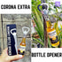 Magnetic Beer Bottle Opener Figure Beer Bottle Bar Refrigerator Decor Unique Birthday Gifts Collection (Corona Extra)...