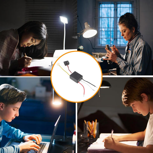 DOITOOL 2 Pcs Lamp Adapter Table Light Adapter USB Adapters Table Light Charger Desk Lamp Accessory USB a Charger Charger USB Adaptor USB Charger ...