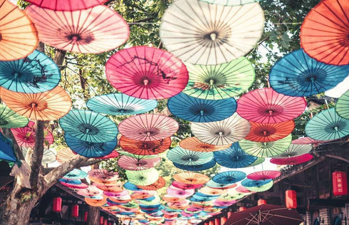 Ravensburger Puzzle Moment: Umbrellas - 200 Piece Jigsaw Puzzle for Kids & Adults | Unique, Perfect Interlock | Vibrant, Glare-Free Design | Made ...