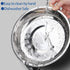 kathson 8 Pcs Stainless Steel Cat Food Bowls, Replacement Whisker Relief Cat Metal Dishes, Shallow Wide Cat&Dog Food and Water Bowl Suitable for P...