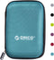ORICO Hard Drive Case 2.5 inch External Drive Storage Carrying Bag Waterproof Shockproof with Inner Size 5.5x3.5x1.0inch for Organizing HDD and El...
