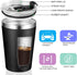 VEGOND 12oz Tumbler Stainless Steel Tumbler bulk Vacuum Insulated Double Wall Travel Tumbler with Lid and Straw Reusable Tumbler, Black 1 Pack...