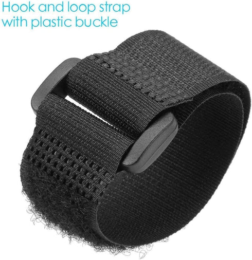 Premium Cinch Straps - Reusable Hook & Loop Tie Down Fastener Straps for Cables, Extension Cords, Organizing – Nylon Webbing Multipurpose Adjustab...