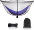 TOBWOLF Camping Hammock Net, Lightweight Outdoor Mosquito Net, 360 Degree Protection Polyester Netting with Dual Sided Zipper & Rope & Storage Bag...