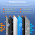 Multi-Layer Aquarium Filter Media - Customizable Filter Floss and Sponges for Fish Tanks & Ponds...