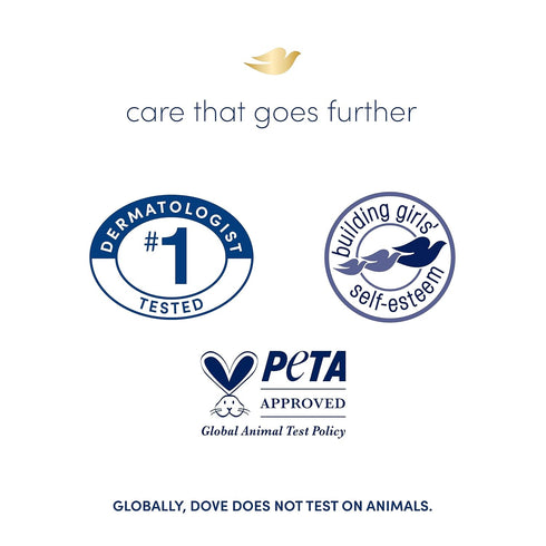 Dove Beauty Bar Gentle Skin Cleanser Moisturizing, Shea Butter, 3.75 oz, 4 Bars...