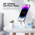 Aiwode 360° Rotating Cell Phone Stand,Desk Phone Holder,Portable Cellphone Cradle,Foldable Phone Stand,for iPhone 14/13/12/11/Pro/Max/Plus/Mini/Pr...