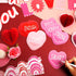 TaoBary 85 Pcs Valentine's Day Bulletin Board Set 3D Heart Honeycomb Owl Love Truck Bulletin Board Cutouts Valentine's Day Classroom Decorations f...