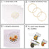 Mozzyyee 3 Sets Embroidery Starter Kit for Beginners Adults Include 3 Embroidery Clothes with Floral Pattern Instructions Hoops Floss Thread Fabri...