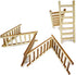 Honbay 20PCS Wooden Mini Ladders Fairy Garden Accessories for Dollhouse Decor...