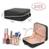 CUBETASTIC Travel Makeup Bag, Large Capacity Cosmetic Bags for Women, Make Up Organizer Case with Portable Handle, 90° Wide Open for Easily Access...