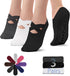 NEWZILL 2024 Non Slip Yoga Socks for Women, Grips Socks with Cushion for Pilates Barre Ballet Dance Hospital (3 Pairs)...