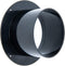 Dryer Vent Wall Plate (4 Inch, Black) Plastic Duct Connector Flange for Ventilation Straight Pipe, Cooling and Heating. Small Through The Wall Trim Collar Ducting with Mounting Plate Quick Connect