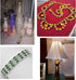 1 Roll 10 Yards Rhinestone Trim Crystal Cup Chain in Silver Setting Casing Clear (Siam/Red SS6 2mm)...