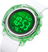 Watches for Men Multifunctional Waterproof Watch LED Digital Watch Transparent Case Silicone Strap Sports Watch...